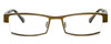 Harry Lary's French Optical Eyewear Eternity in Gold Green (456) :: Custom Left & Right Lens