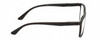 Side View of Geoffrey Beene GBR001 Designer Blue Light Blocking Eyeglasses in Gloss Grey Tortoise Havana Mens Panthos Full Rim Acetate 53 mm