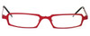 Harry Lary's French Optical Eyewear Hutchy in Red (360) :: Custom Left & Right Lens