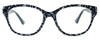 Harry Lary's French Optical Eyewear Primary in Black & White (C02) :: Custom Left & Right Lens