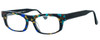 Harry Lary's French Optical Eyewear Shooty in Black Multi (517) :: Custom Left & Right Lens
