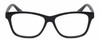 Front View of Isaac Mizrahi IM31267R Designer Progressive Lens Prescription Rx Eyeglasses in Gloss Black White Polka Dot Ladies Panthos Full Rim Acetate 53 mm