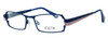 Fysh Designer Eyeglasses Collection 3388 in Navy Blush :: Custom Left & Right Lens