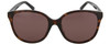 Front View of GUCCI GG0461SA-002 Women's Sunglasses Brown Havana Tortoise Gold/Rose Pink 55 mm