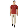 Lifestyle image 3 of Oakley mens Bark New Tee T-Shirt,Iron Red, Medium M US Classic Logo Poly/Cotton