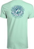 Lifestyle image 1 of Costa Del Mar Classic Short Sleeve T Shirt Chill Teal Blue Small S SM Ply/Cotton