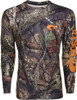 Lifestyle image 2 of Costa Del Mar Technical Long Sleeve T-Shirt Small Sm S in Mossy Oak Breakup Camo