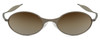 Front View of Oakley T-Wire 1.0 VINTAGE ORIGINAL Sunglasses Titanium Chrome Iridium Metal Wrap