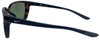 Side View of NIKE Sentiment-220 Women Square Sunglasses Brown Tortoise Havana Black/Grey 56mm