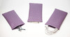Wholesale Bulk Lot of LBI Soft Squeeze Top Slip In Eyeglasses Case And Holder In Faux Ostrich Leather, Purple