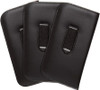 Image 4 of Wholesale Bulk Lot of Calabria Medium Soft Slim Slip-in Eyeglass Case Black w/Plastic Clip Faux Leather Mens Womens Sunglass Holder