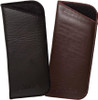 Image 6 of Wholesale Bulk Lot of Black Mens Womens Slim No-Clip EyeGlasses Case Soft Syn.Leather Felt Interior