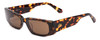 Profile View of SITO SHADES Endless Unisex Designer Sunglasses Maple Tortoise Havana/Brown 65 mm