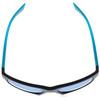 Top View of Bolle HOLMAN Unisex Sunglasses Black Sapphire Crystal/Polarized Blue Mirror 58mm