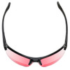 Top View of Medspex Sport 202BF FL41 Pink BIFOCAL Migraine Reduction Safety Glasses in Black