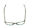 Top View of Ernest Hemingway H4694 Unisex Eyeglasses in Tortoise/Emerald Green 53 mm Bi-Focal