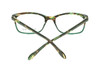 Back View of Ernest Hemingway H4694 Progressive Lens Blue Light Glasses Tortoise/Green 53 mm