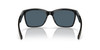 Front View of Costa Del Mar Anaa Womens Sunglass Green Tortoise Black/Polarized Gray 580P 55mm Alternate 1
