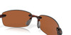 Profile View of Costa Del Mar Ballast Rimless Sunglass Tortoise/Polarized Green Mirror 580P 60mm Alternate 1