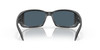 Front View of Costa Del Mar Blackfin Unisex Designer Sunglasses Black/Polarized Gray 580P 62mm Alternate 1