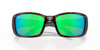 Close Up View of Costa Del Mar Blackfin Unisex Sunglass Tortoise/Polarized Green Mirror 580P 62mm