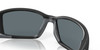Profile View of Costa Del Mar Blackfin Unisex Sunglass in Black/Polarized Blue Mirror 580P 62 mm Alternate 1