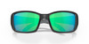 Close Up View of Costa Del Mar Blackfin Unisex Sunglasses Black/Polarized Green Mirror 580G 62 mm