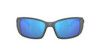 Side View of Costa Del Mar Blackfin Unisex Sunglasses in Gray/Polarized Blue Mirror 580G 62mm Alternate 1