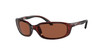 Close Up View of Costa Del Mar Brine Unisex Sunglasses Tortoise Havana/Polarized Copper 580P 59mm Alternate 1