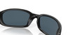 Profile View of Costa Del Mar Brine Unisex Designer Sunglasses in Black/Polarized Gray 580P 59mm Alternate 1