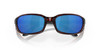 Close Up View of Costa Del Mar Brine Unisex Sunglass in Tortoise/Polarized Blue Mirror 580P 59 mm