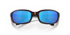 Close Up View of Costa Del Mar Brine Unisex Sunglass in Tortoise/Polarized Blue Mirror 580G 59 mm