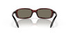 Front View of Costa Del Mar Brine Unisex Sunglass in Tortoise/Polarized Blue Mirror 580G 59 mm Alternate 1