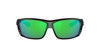 Side View of Costa Del Mar Cat Cay Unisex Sunglass in Black/Polarized Green Mirror 580P 61 mm Alternate 1