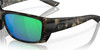 Top View of Costa Del Mar Cat Cay Sunglasses Brown Wetlands/Polarized Green Mirror 580P 61mm