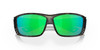 Close Up View of Costa Del Mar Cat Cay Sunglasses Brown Wetlands/Polarized Green Mirror 580P 61mm
