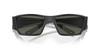 Close Up View of Costa Del Mar Corbina Pro Unisex Sunglasses Black/Polarized Gray 580G GLASS 61mm