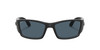 Side View of Costa Del Mar Corbina Unisex Designer Sunglasses Black/Polarized Gray 580P 62 mm Alternate 1