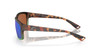 Side View of Costa Del Mar Cut Sunglasses in Tortoise Havana/Polarized Green Mirror 580P 60mm