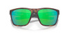 Close Up View of Costa Del Mar Ferg Unisex Sunglass in Tortoise/Polarized Green Mirror 580P 59 mm