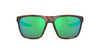 Side View of Costa Del Mar Ferg Unisex Sunglass in Tortoise/Polarized Green Mirror 580G 59 mm Alternate 1