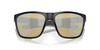 Close Up View of Costa Del Mar Ferg Unisex Sunglass Black/Polarized Silver Mirror 580G GLASS 59mm
