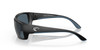 Side View of Costa Del Mar Fantail Unisex Designer Sunglasses Black/Polarized Gray 580P 59 mm