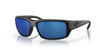 Top View of Costa Del Mar Fantail Unisex Sunglasses in Black/Polarized Blue Mirror 580P 59mm Alternate 1