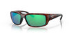 Profile View of Costa Del Mar Fantail Sunglasses Tortoise/Polarized Green Mirror 580G GLASS 59mm