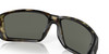 Profile View of Costa Del Mar Fantail Pro Unisex Sunglass Grey Wetlands/Polarized Gray 580G 60mm Alternate 1