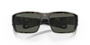 Close Up View of Costa Del Mar Fantail Pro Unisex Sunglass Grey Wetlands/Polarized Gray 580G 60mm