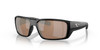 Top View of Costa Del Mar Fantail Pro Sunglass Black/Polarize Copper Silver Mirror 580G 60mm Alternate 1