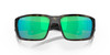 Close Up View of Costa Del Mar Fantail Pro Sunglass Gray Wetland/Polarized Green Mirror 580G 60mm
