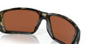 Profile View of Costa Del Mar Fantail Pro Sunglass Gray Wetland/Polarized Green Mirror 580G 60mm Alternate 1